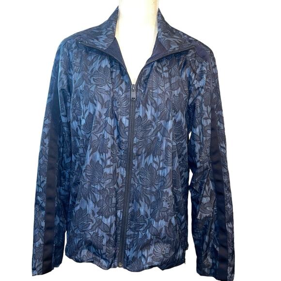Athleta Sightseer Lace Jacket Blue Size Small - Picture 3 of 13